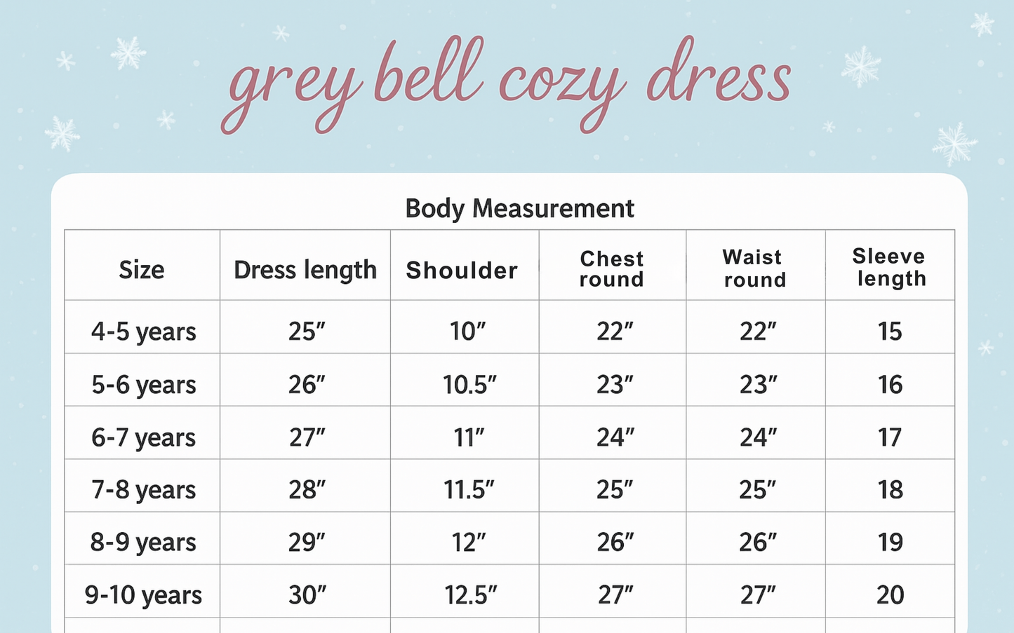 Grey Bell cozy dress