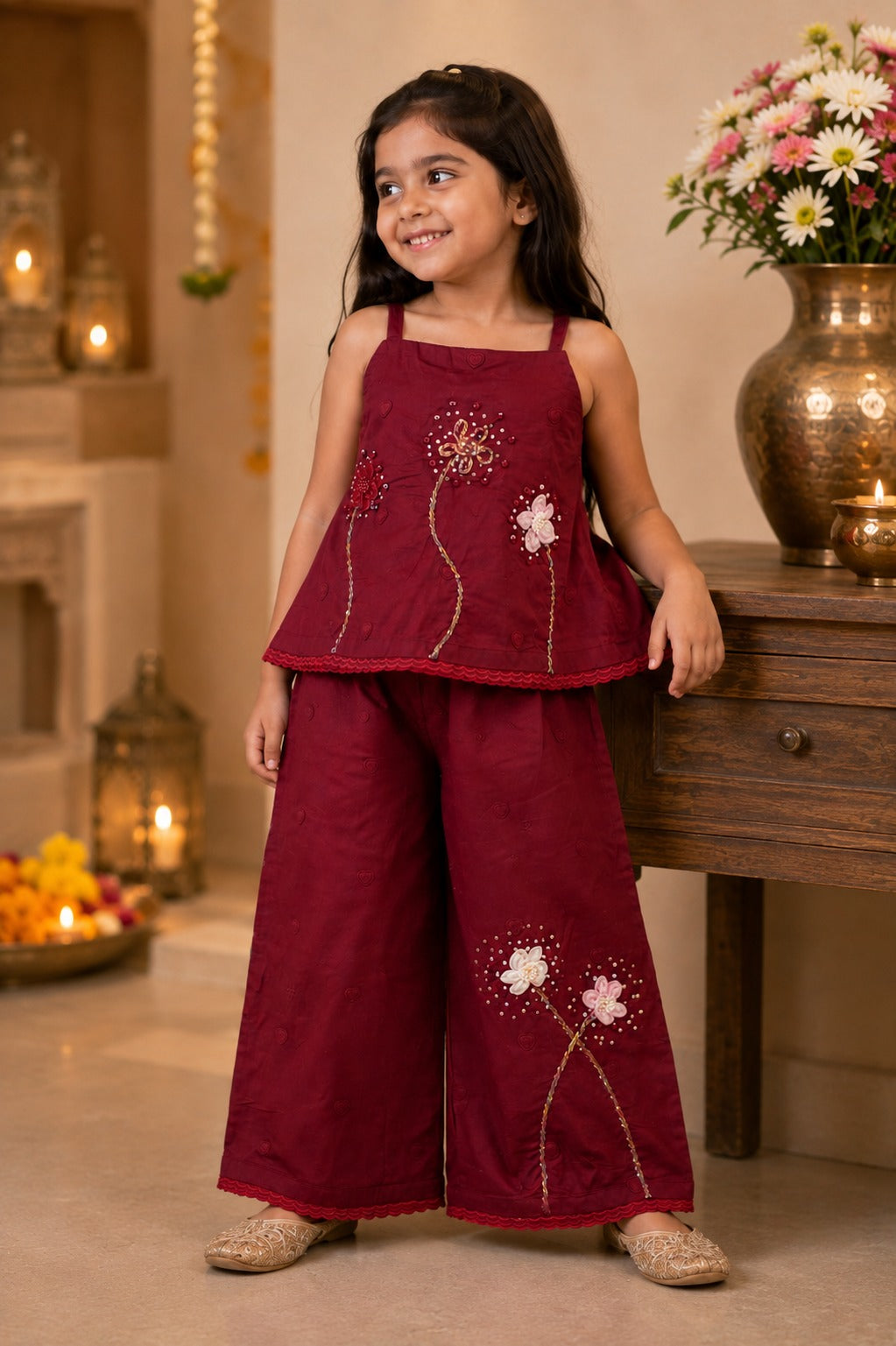 Maroon Meadow set