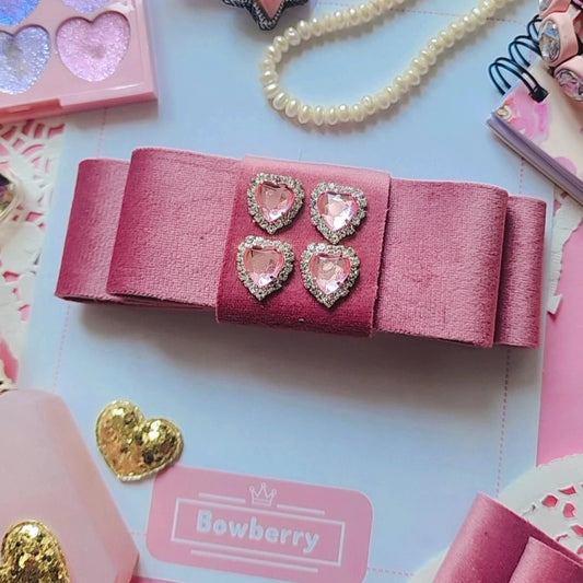 Blushing Beauty Bow Clip
