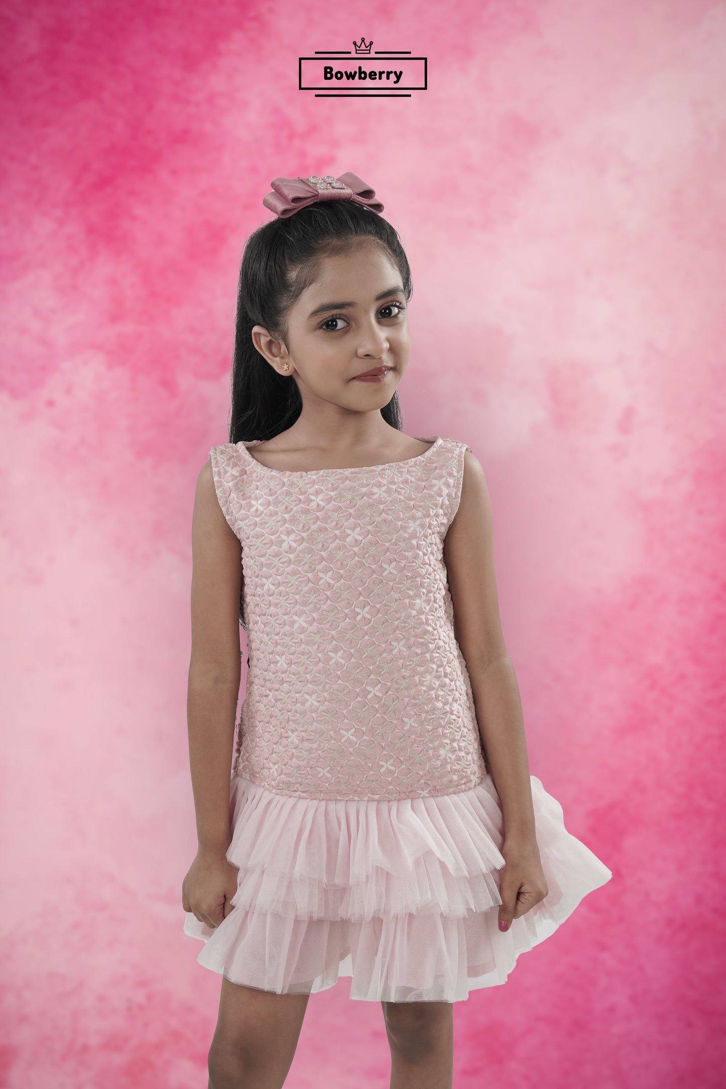 Rosy Ruffle Princess dress