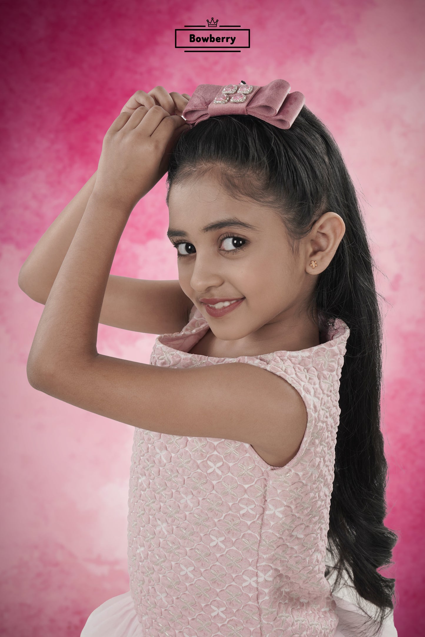 Rosy Ruffle Princess dress