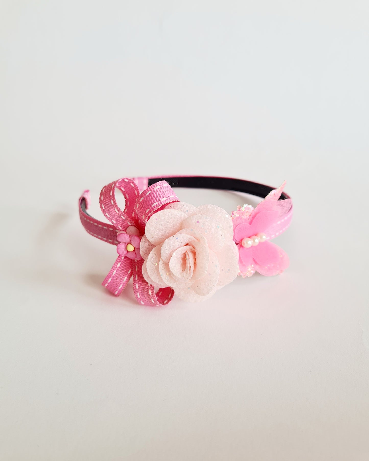 Pink Rosy hairband