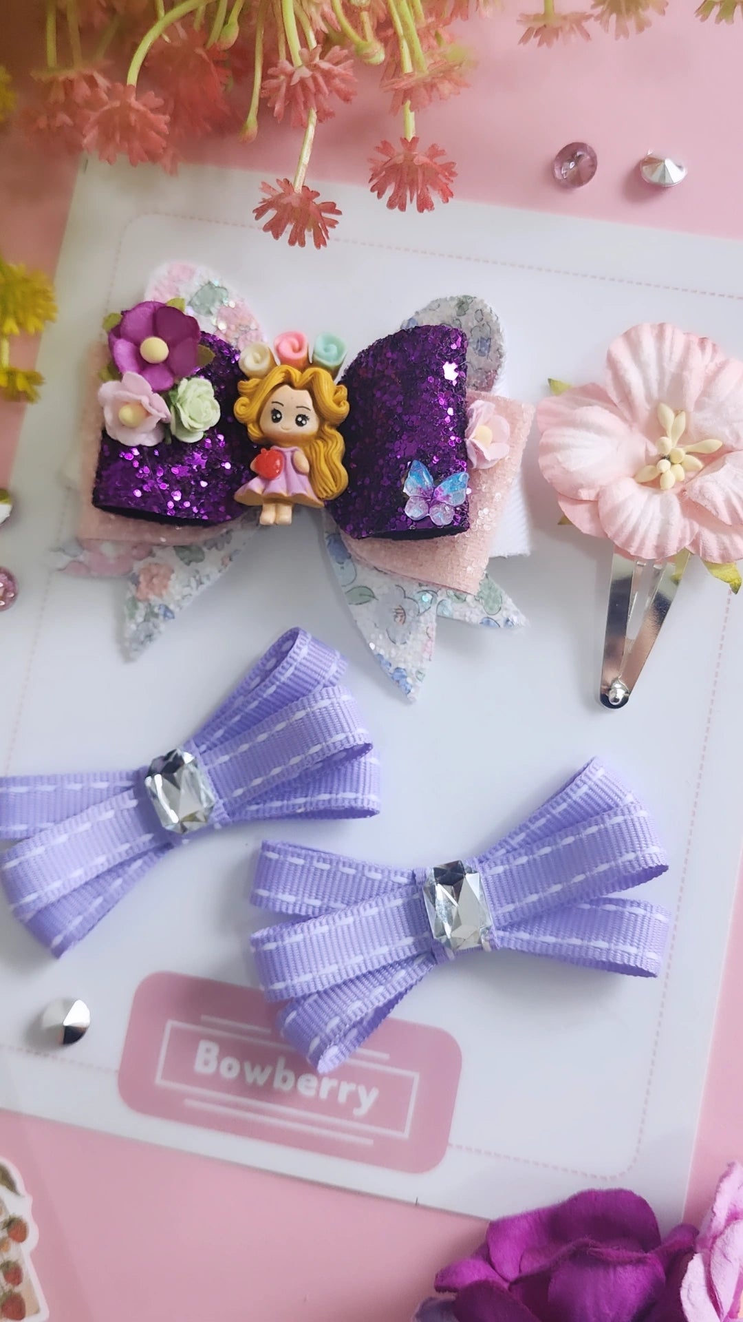 Rapunzel Clip Set