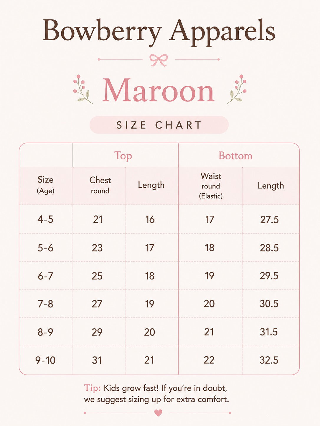 Maroon Meadow set